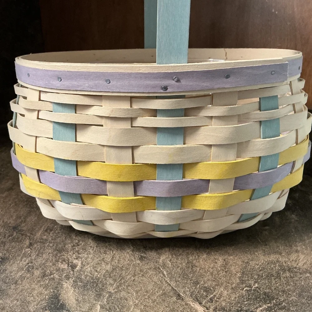 Longaberger Large Easter Basket Set - Picture 4 of 10